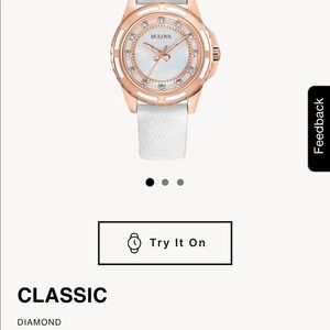 Like new Bulova watch